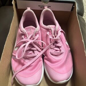 pink nike sneakers